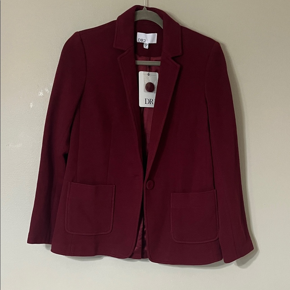 DR2 Women's Deep Red Blazer